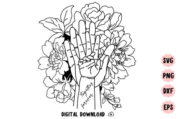 Floral Mom and Baby SVG Review