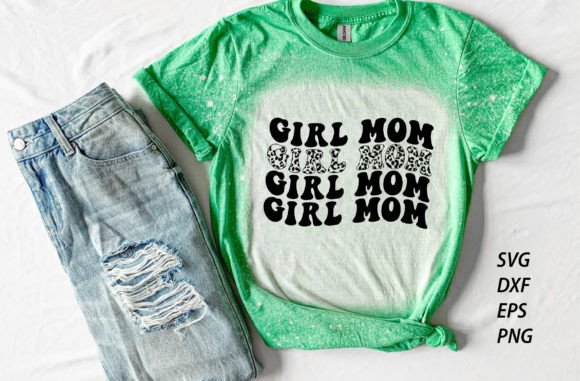 Girl Mom Retro Mama Svg Graphics for Crafts