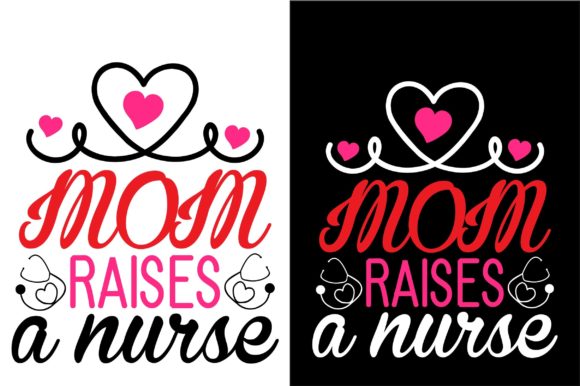 Happy Mother’s Day SVG Design Mom Raises Graphics and Crafts