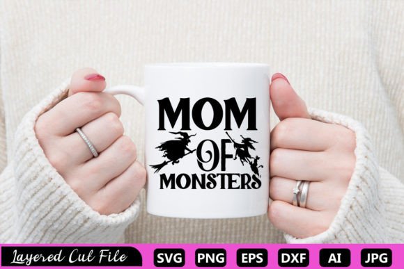 Mom of Monsters SVG Graphics and Crafts Review